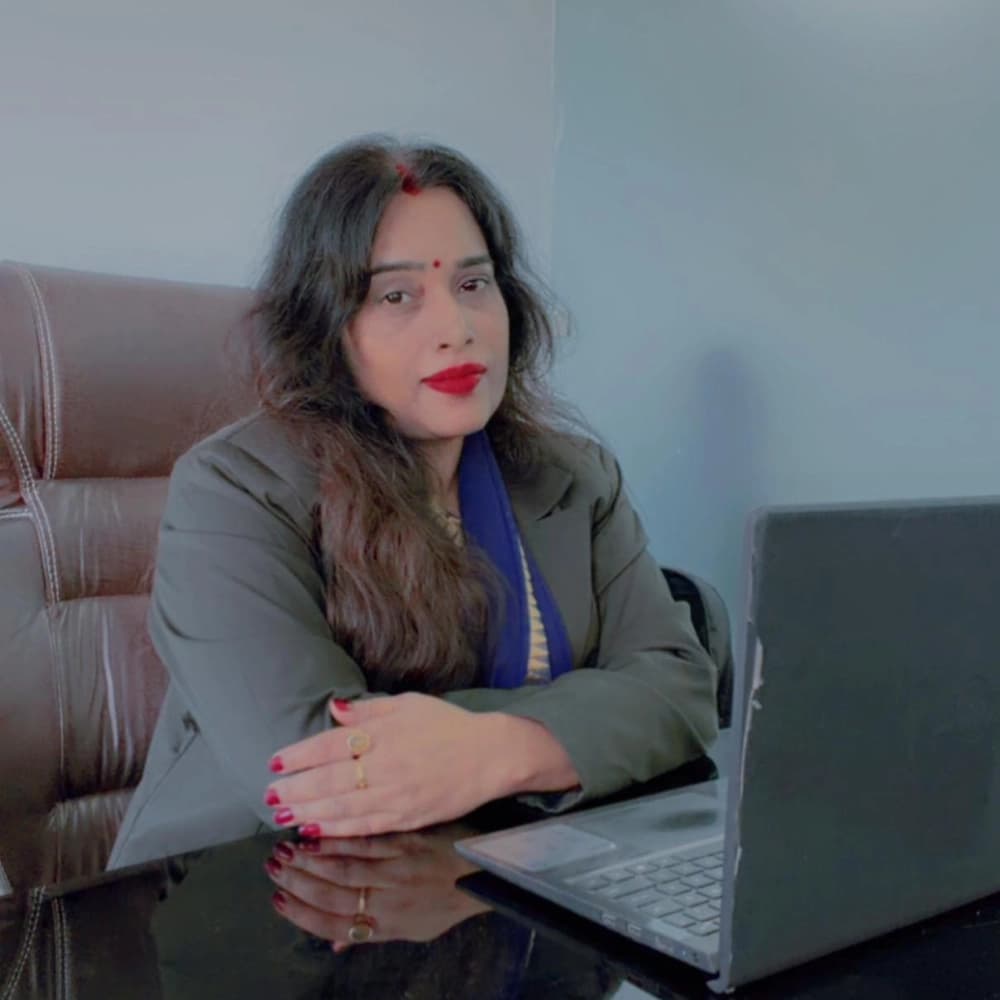 Portrait of Mrs. Navneeta Trivedi